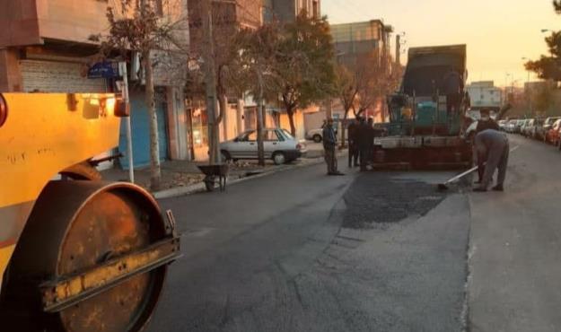 مناسب سازی ۳۰۰۰ متر مربع از معابر شمال شرق تهران در طرح نگهداشت شهر