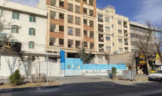 آزادسازی معابر شمال شرق تهران از مصالح کارگاه های ساختمانی