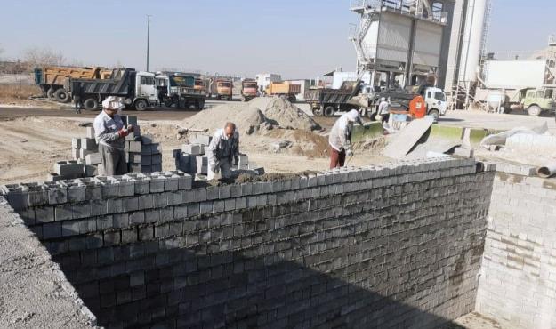 تعمیرات اساسی واحدهای تولید آسفالت سازمان مهندسی و عمران شهر تهران