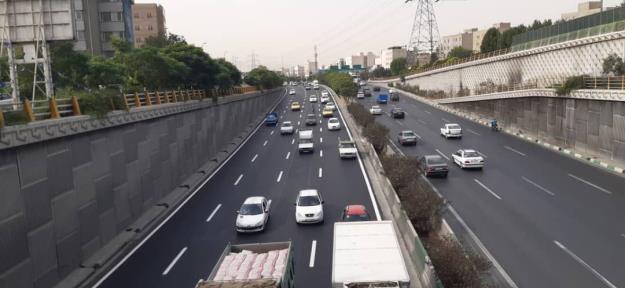 ترافیک روان تر و محورهای عبوری ایمن تر در معابر شرق تهران