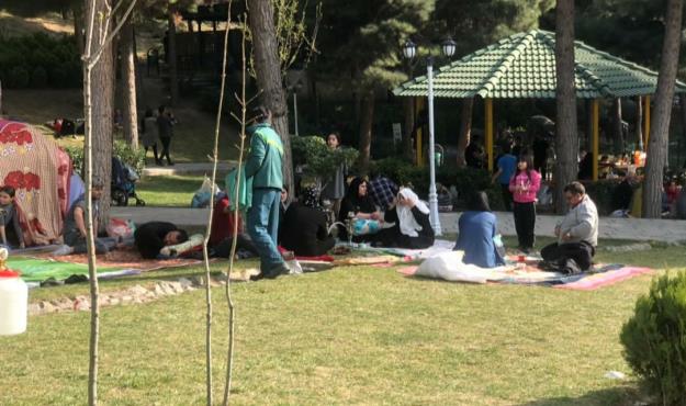 ۲۶۵ بوستان شمال شرق تهران میزبان شهروندان در روز طبیعت بود