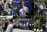  تقدیر از زحمات مدافعان سفیدپوش سلامت بیمارستان امام خمینی(ره)