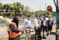 بهسازی آسفالت بزرگراه شهید یاسینی پس از ۱۳ سال