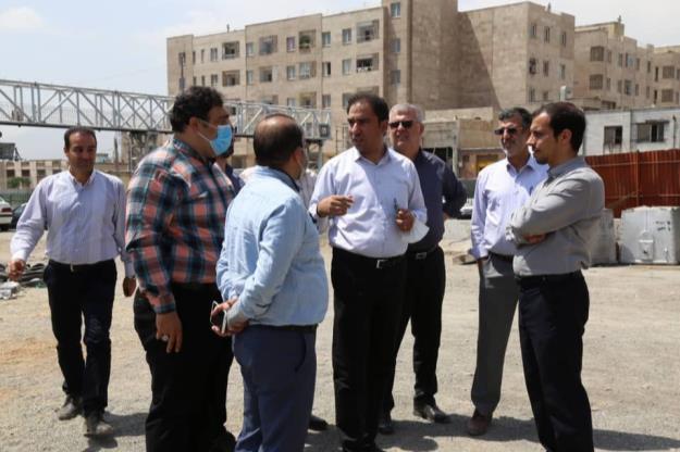 اجرای پروژه تکمیل تقاطع غیر همسطح بزرگراه شهید سلیمانی و شهید یاسینی در منطقه ۱۳
