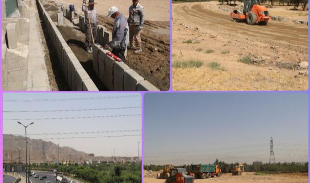 دسترسی های بزرگراه شهید نجفی رستگار در منطقه ۱۵ کامل میشود