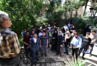بازدید جمعی از دانشجویان خارجی از خانه موزه های شرکت توسعه فضاهای فرهنگی شهرداری تهران