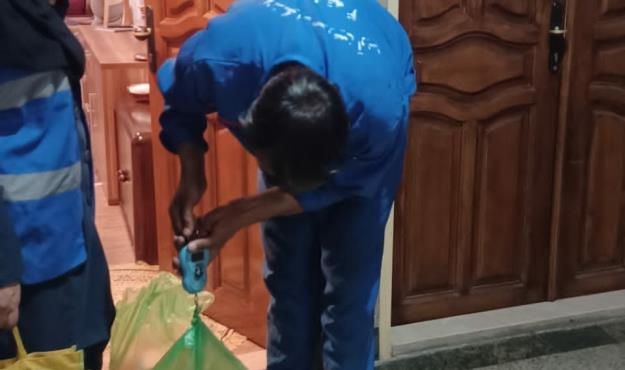 نهضت جمع آوری پسماندهای خشک در منطقه ۴