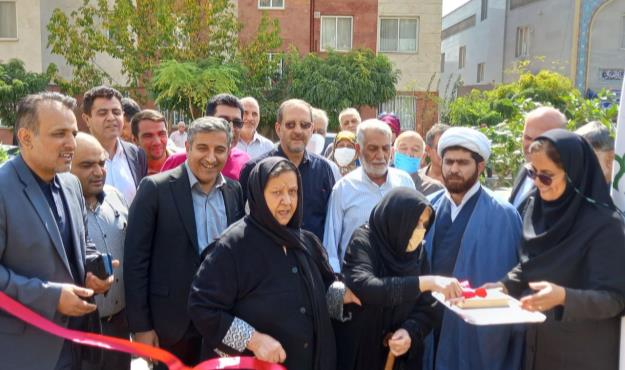 راه اندازی بوستان ستایش در منطقه ۲۲