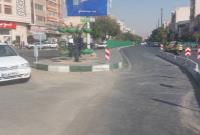عملیات ترافیکی در خیابان پیروزی تقاطع بزرگراه امام علی (ع)