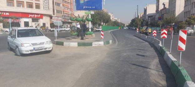 عملیات ترافیکی در خیابان پیروزی تقاطع بزرگراه امام علی (ع)