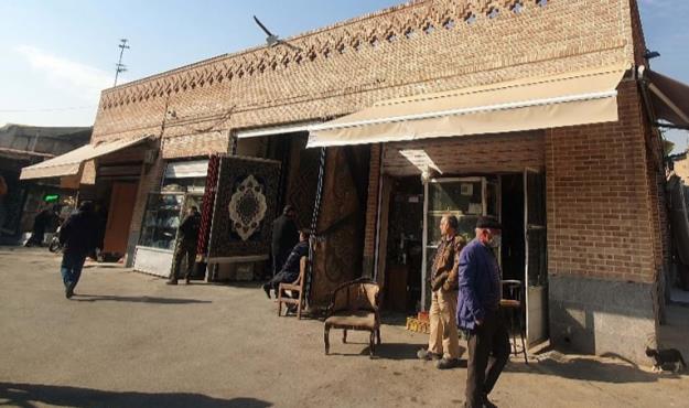 میدان سید اسماعیل در بازار بزرگ تهران با مشارکت کسبه چهره ای تازه به خود گرفت