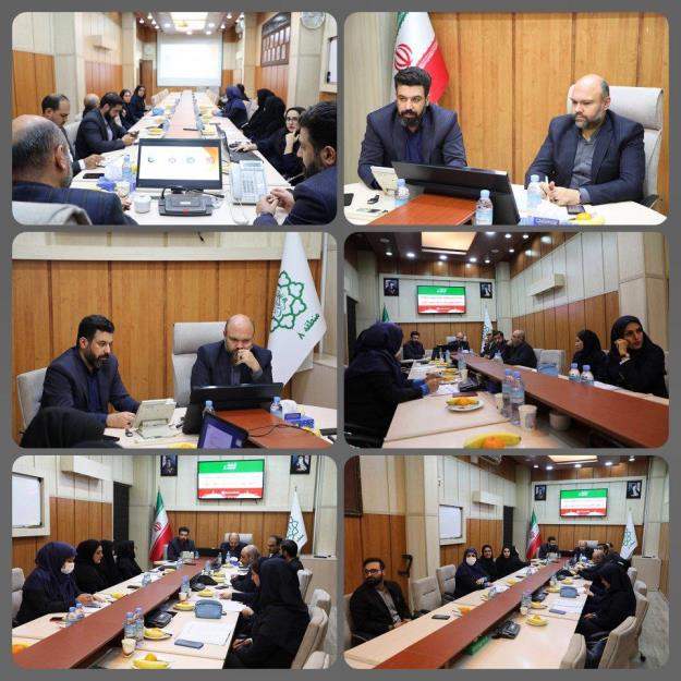 چهارمین بازدید و نظارت ستادی معاون مرکز ارتباطات شهرداری تهران در منطقه هشت تهران