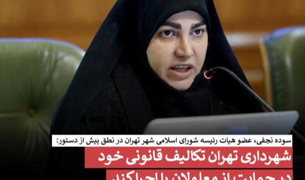 شهرداری تکالیف قانونی خود در حمایت از معلولان را اجرا کند