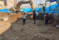 اجرای عملیات احداث و مسقف سازی پایانه تاکسیرانی شهید کلاهدوز در منطقه۱۳