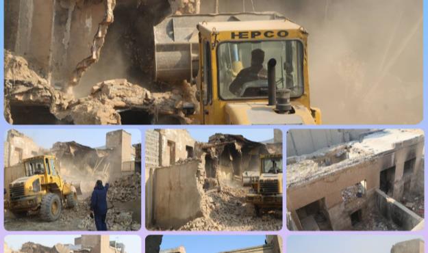 جمع آوری بزرگترین پاتوق معتادان متجاهر در شوش