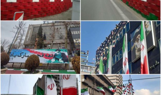 جزئيات فضاسازی محيطی چهل‌وچهارمین فجر انقلاب در قلب فرهنگی پايتخت