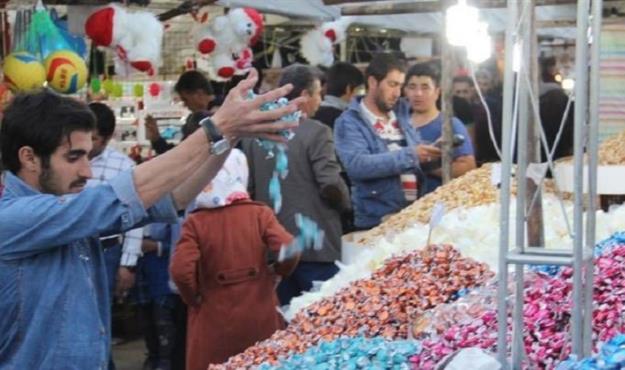 بازار شب عید در منطقه ۸ رونق گرفت