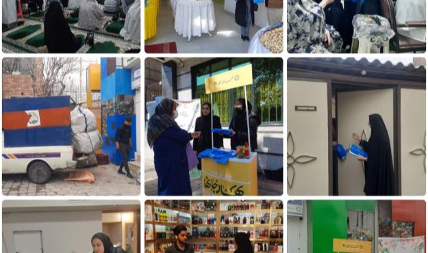 آموزش اصول تفکیک پسماند در مبداء به شهروندان و کسبه منطقه ۲۱