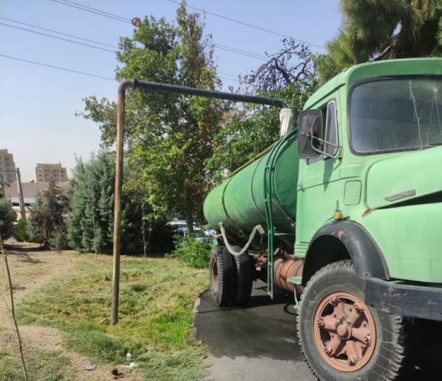 آبیاری فضای سبز شهری در شمال تهران مکانیزه می شود