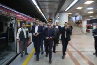انجام موفقيت آميز تست گرم اولين بخش از مسير تونلی پروژه توسعه غربی خط ۴ مترو تهران