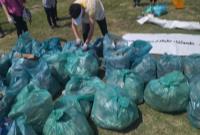 مشارکت منطقه ۱۳ در پاکسازی حاشیه رودخانه جاجرود و جمع آوری ده‌ها کیلوگرم زباله