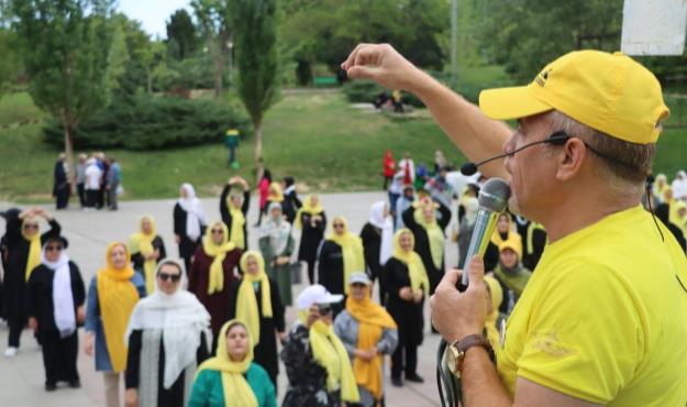 برگزاری همایش پیاده روی با حضور هزار نفر از شهروندان شمال شرق تهران