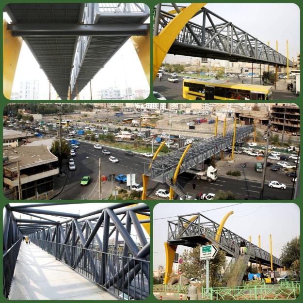 پیشرفت ۸۰ درصدی عریض ترین پل موتوررو تهران در منطقه ۱۵