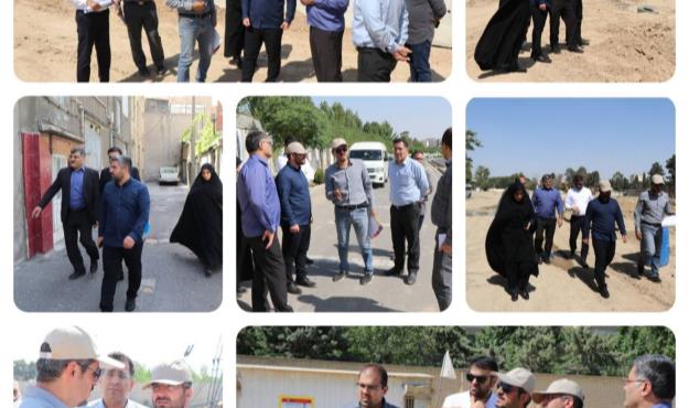 بازدید شهردار منطقه۹ از ادامه پروژه شاخه غربی یادگار امام(ره)