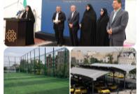 افتتاح هفت پروژه در پویش افتخار و امید منطقه ۸