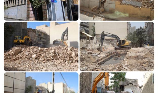 آغاز احداث نود و پنجمین بوستان منطقه۸ تهران