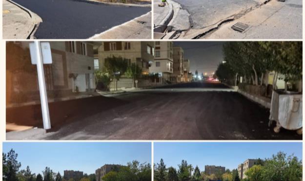 اختصاص ۳۰ هزار تن آسفالت جهت مرمت و بهسازی معابر منطقه ۲۱