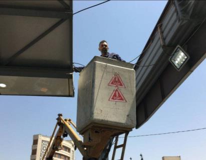 بازپیرایی ایستگاه های حمل و نقل عمومی منطقه ۱۳ در طرح استقبال از مهر
