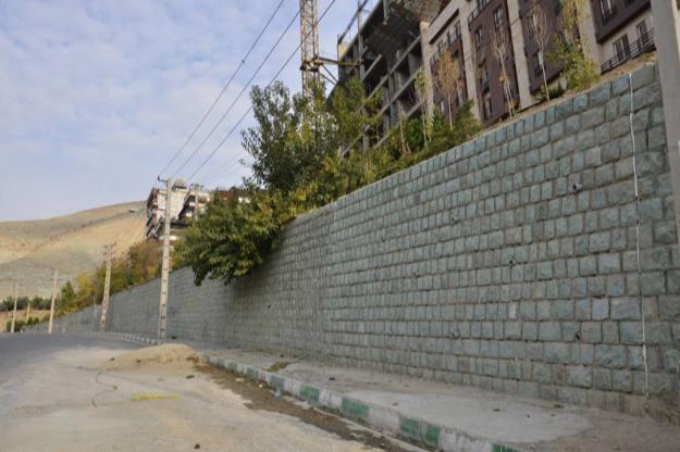 اجرای ۴۸ هزار مترمکعب دیوار حائل در شمال تهران