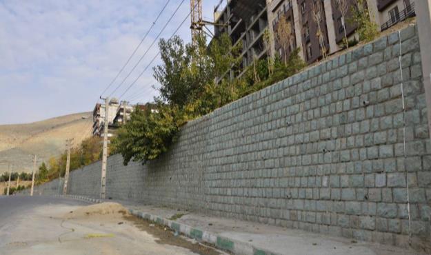 اجرای ۴۸ هزار مترمکعب دیوار حائل در شمال تهران
