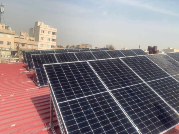 اجرای فاز دوم احداث نیروگاه برق خورشیدی ۱۵ کیلوواتی منطقه۹