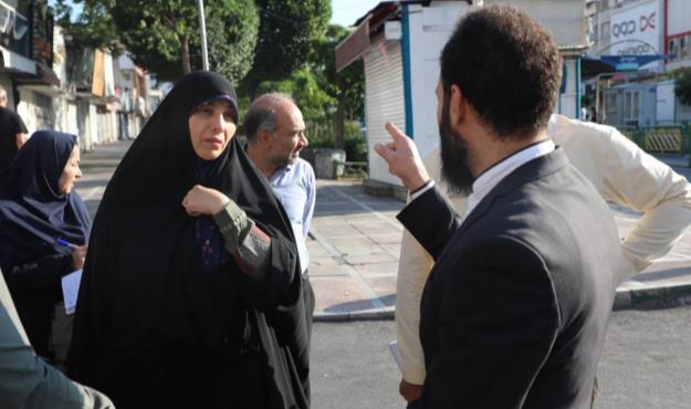 تحول در محور شهید آیت در دستورکار منطقه ۸