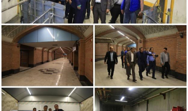 شمارش معکوس برای بهره برداری از تراز منفی دو زیرگذر چهار راه گلوبندک