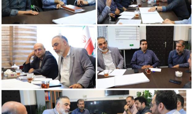 احداث مخزن بتنی آب در محله هرندی منطقه ۱۲