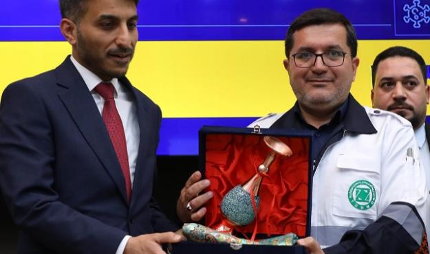 بازدید استاندار نجف اشرف از مدیریت بحران تهران