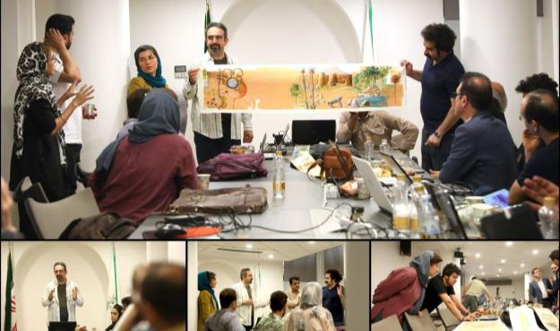 طراحی بزرگترین نقاشی دیواری پایتخت با موضوع هویت ملی ایران