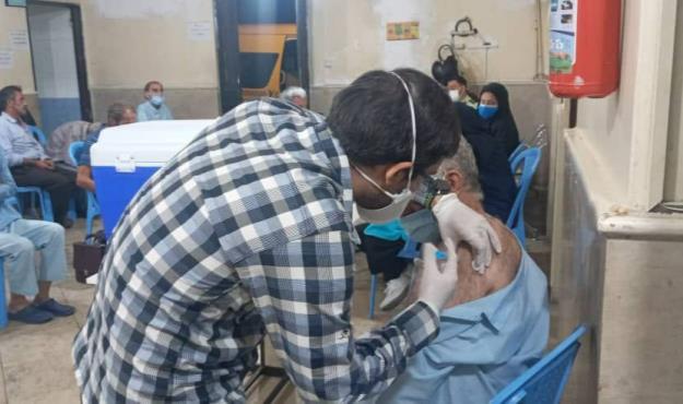 طرح جهادی واکسیناسیون اقشار آسیب پذیر در منطقه ۱۳