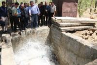افتتاح خط لوله انتقال ۳۰۰۰ مترطول آب خام به بوستان جنگلی چیتگر