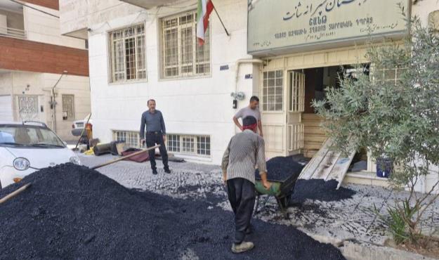 مناسب‌سازی معابر منتهی به مدارس در منطقه ۸
