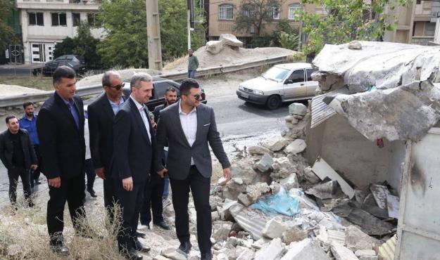 آزادسازی املاک معارض در طرح فرامنطقه‌ای رود دره فرحزاد