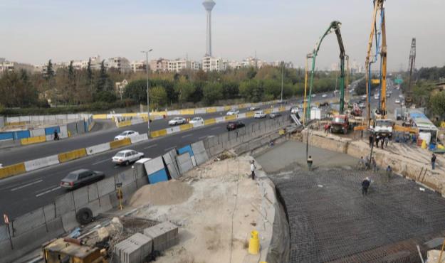 احداث زیرگذر در پرترددترین ناحیه بزرگراه شهید چمران