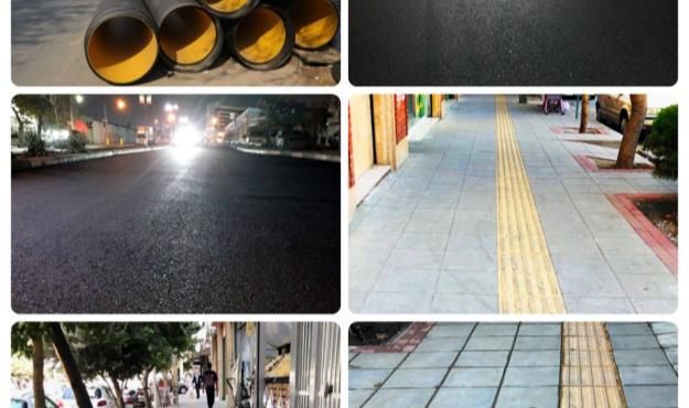 عملیات عمرانی در محورهای الگوی خدمت در ایستگاه پایانی قرار گرفت