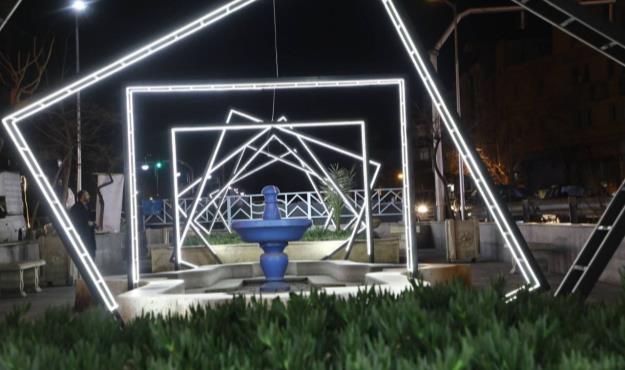 تحول چهره منطقه ۱۳ با رنگ و نور