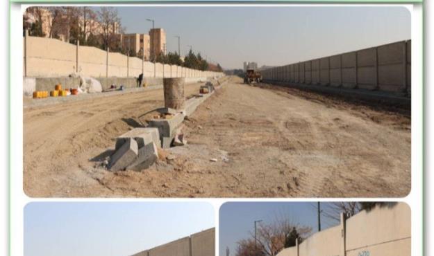 مراحل پایانی پروژه شهید احمدوند در طهران کوچک
