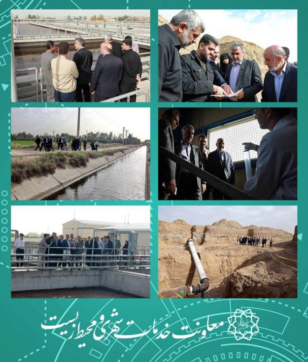 انتقال سالانه ۱۰ میلیون مترمکعب پساب، جهت تامین آب خام فضای سبز به مناطق ۱۸، ۱۹ و ۲۱