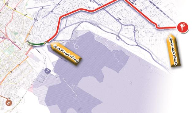 احداث ۱۰ ایستگاه جدید مترو در پروژه توسعه شرقی خط ۴